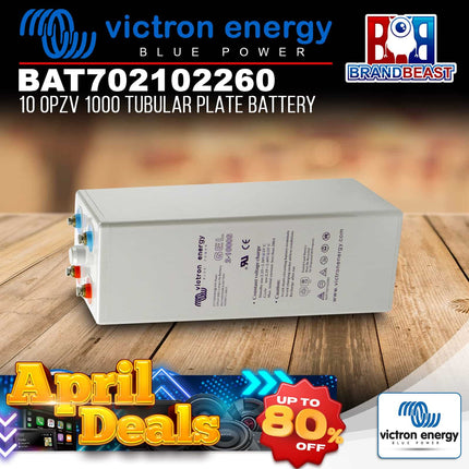 Victron Energy BAT702102260 10 OPzV 1000 Tubular Plate Battery