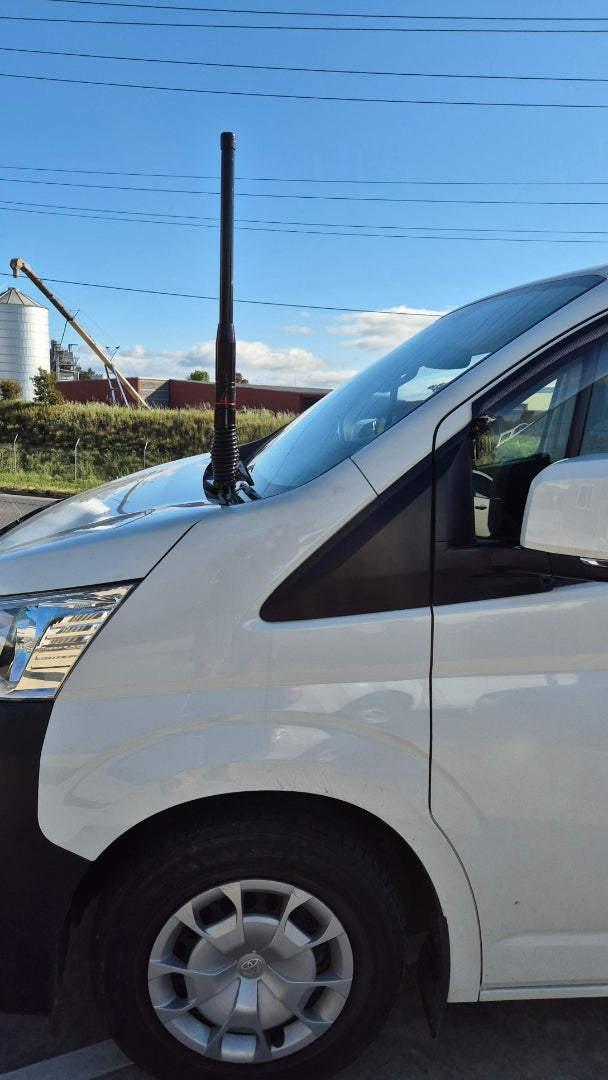 GMF4x4 195D-BB Toyota Hiace 2019-Current Driver Side Bonnet UHF Antenna Bracket