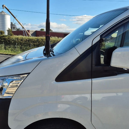 GMF4x4 195P-BB Toyota Hiace 2019-Current Passenger Side Bonnet UHF Antenna Bracket