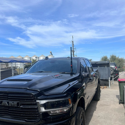 GMF4x4 215D-BB Dodge RAM 3500 Fifth Generation 2019+ Driver Side Bonnet UHF Antenna Bracket