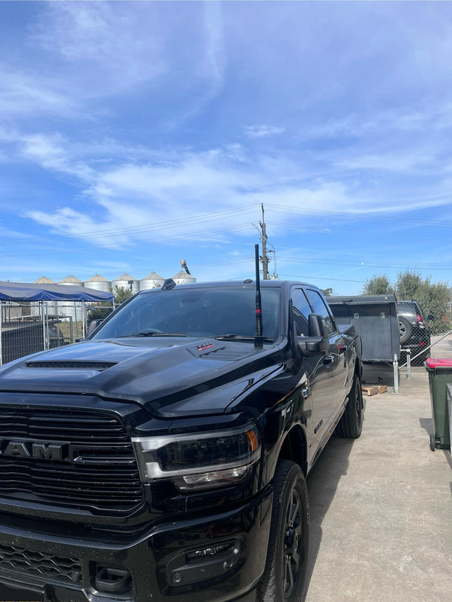 GMF4x4 215D-BB Dodge RAM 3500 Fifth Generation 2019+ Driver Side Bonnet UHF Antenna Bracket