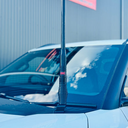 GMF4x4 BB-237D BYD Shark Bonnet Hinge UHF Antenna Bracket - Driver Side