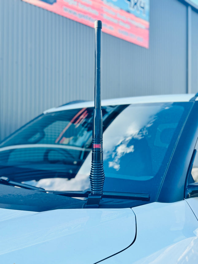 GMF4x4 BB-237D BYD Shark Bonnet Hinge UHF Antenna Bracket - Driver Side