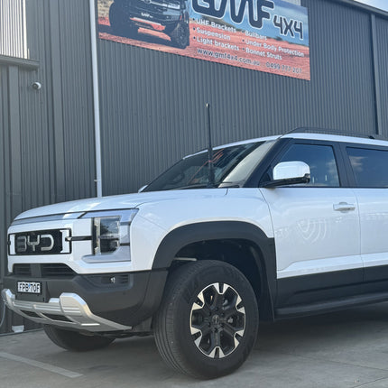 GMF4x4 BB-237D BYD Shark Bonnet Hinge UHF Antenna Bracket - Driver Side