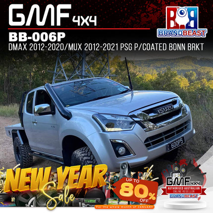 GMF4x4 BB-006P UHF Antenna Bonnet Bracket Suit DMAX & MUX 2012+ (Passenger Side)