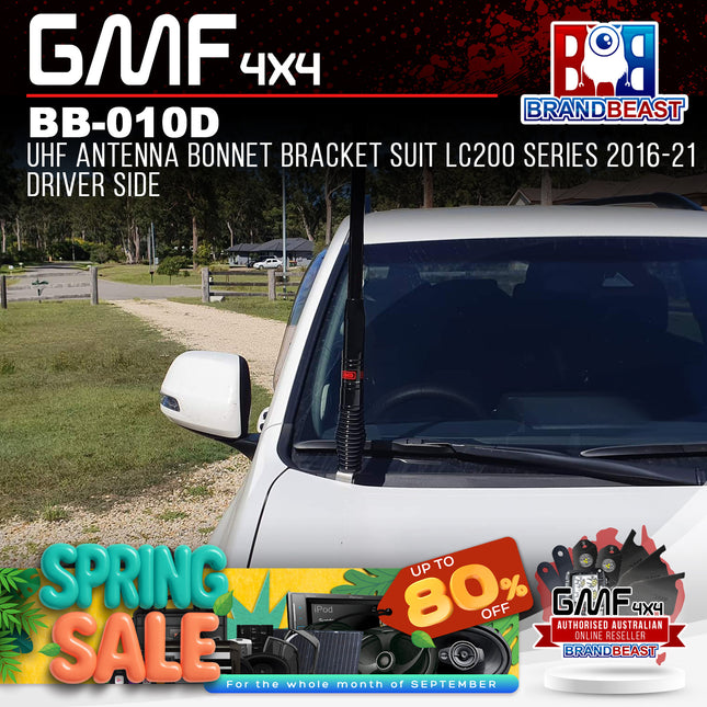 GMF4x4 BB-010D LC200 Series 2016-2021 DRS Powdercoated Bonn Brkt