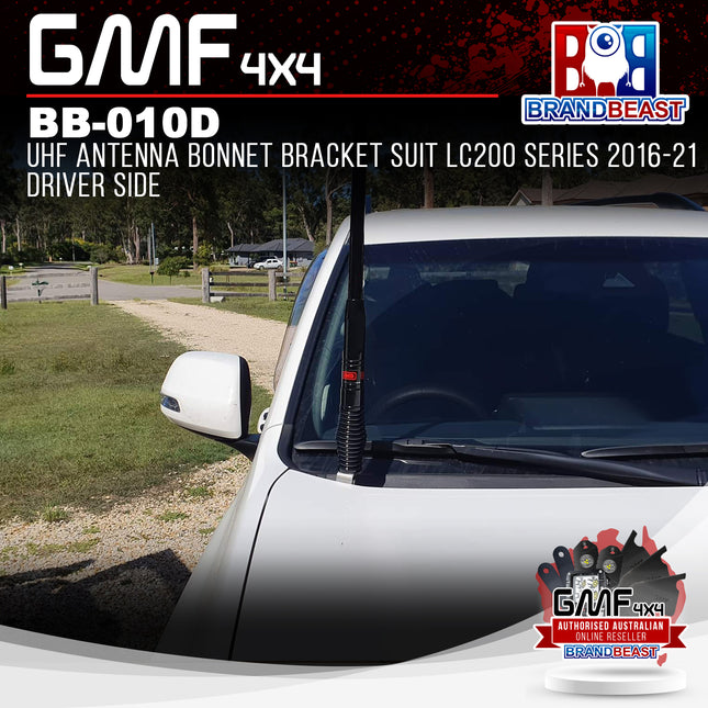 GMF4x4 BB-010D LC200 Series 2016-2021 DRS Powdercoated Bonn Brkt