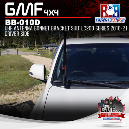 GMF4x4 BB-010D LC200 Series 2016-2021 DRS Powdercoated Bonn Brkt