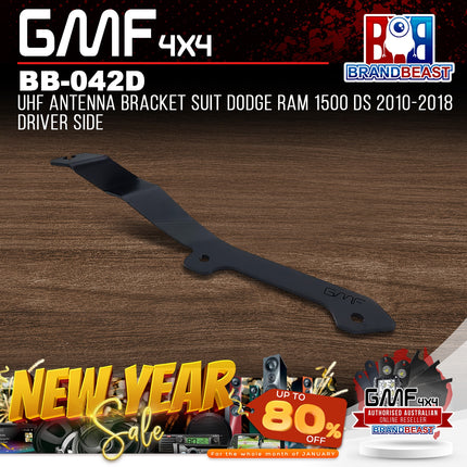 GMF4X4 BB-042D UHF Antenna Bracket Suit Dodge RAM 1500 DS 2010-2018 Driver Side