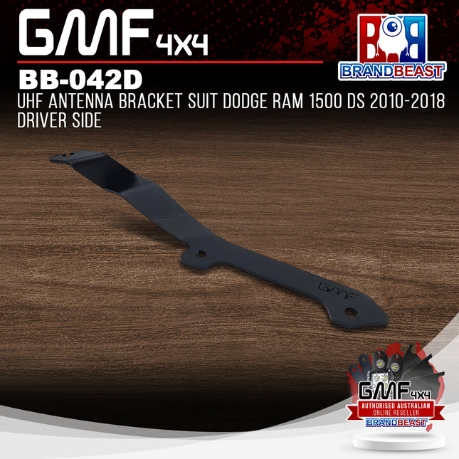 GMF4X4 BB-042D UHF Antenna Bracket Suit Dodge RAM 1500 DS 2010-2018 Driver Side