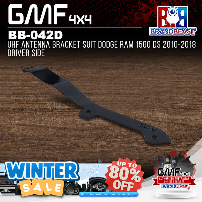 GMF4X4 BB-042D UHF Antenna Bracket Suit Dodge RAM 1500 DS 2010-2018 Driver Side