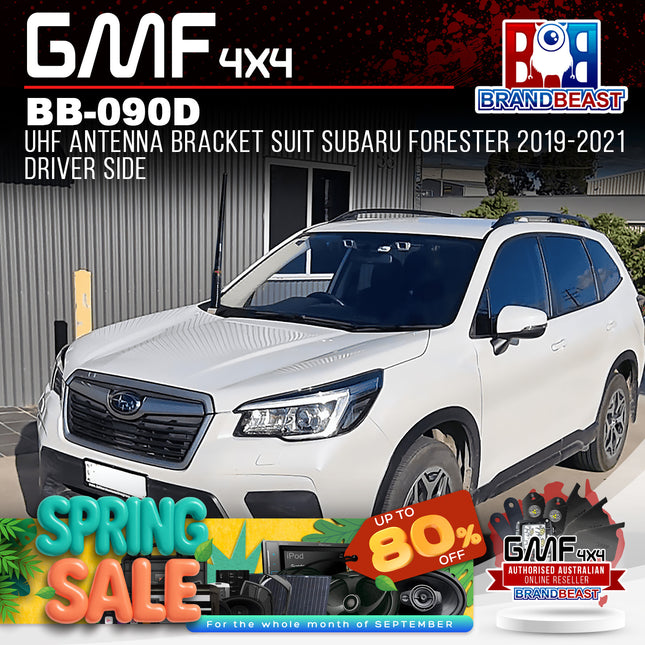 GMF4X4 BB-090D UHF Antenna Bracket Suit Subaru Forester 2019-2021 Driver Side