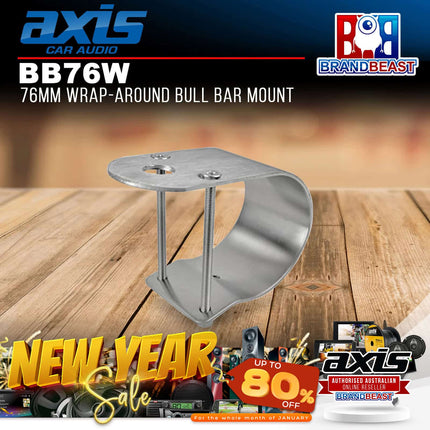 Axis BB76W 76mm Wrap Around Bull Bar Mount