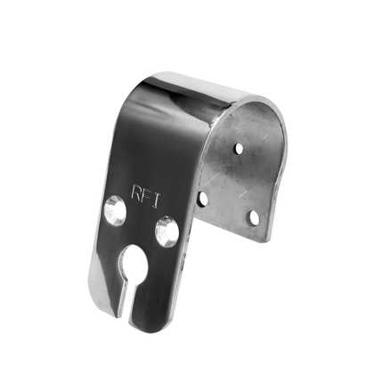 RFI BBWM-76 Polished Stainless Steel Wrap Around Bull Bar Bracket