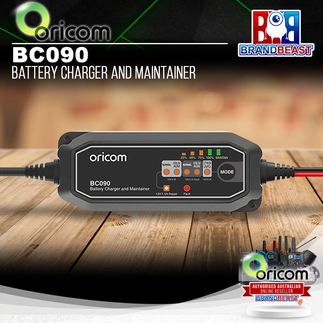 Oricom BC090 Battery Charger & Maintainer