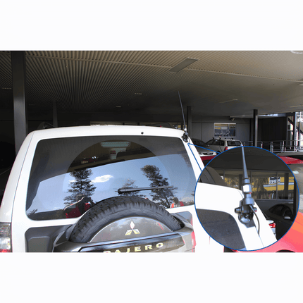 RFI BK-900 Adjustable Trunk & Bonnet Antenna Mount No Drill Required