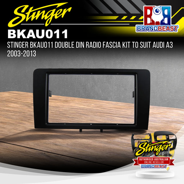 Stinger BKAU011 Double DIN Radio Fascia Kit to Suit Audi A3 2003-2013