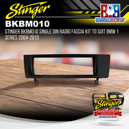 Stinger BKBM010 Single DIN Radio Fascia Kit to Suit BMW 1 Series 2004-2013