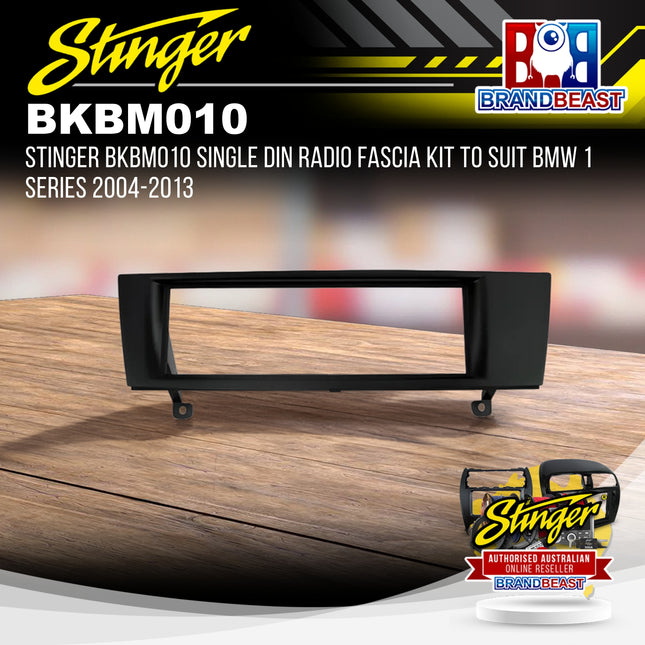 Stinger BKBM010 Single DIN Radio Fascia Kit to Suit BMW 1 Series 2004-2013