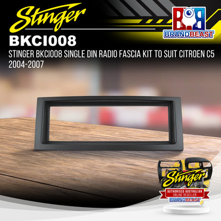 Stinger BKCI008 Single DIN Radio Fascia Kit To Suit Citroen C5 2004-2007