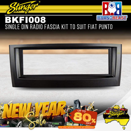 Stinger BKFI008 Single DIN Radio Fascia Kit to Suit Fiat Punto