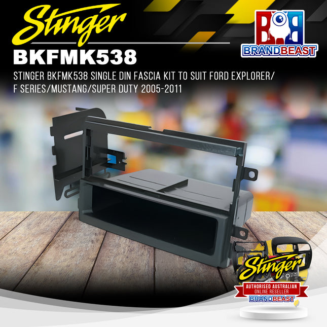Stinger BKFMK538 Single DIN Fascia Kit to Suit Ford Explorer/F Series/Mustang
