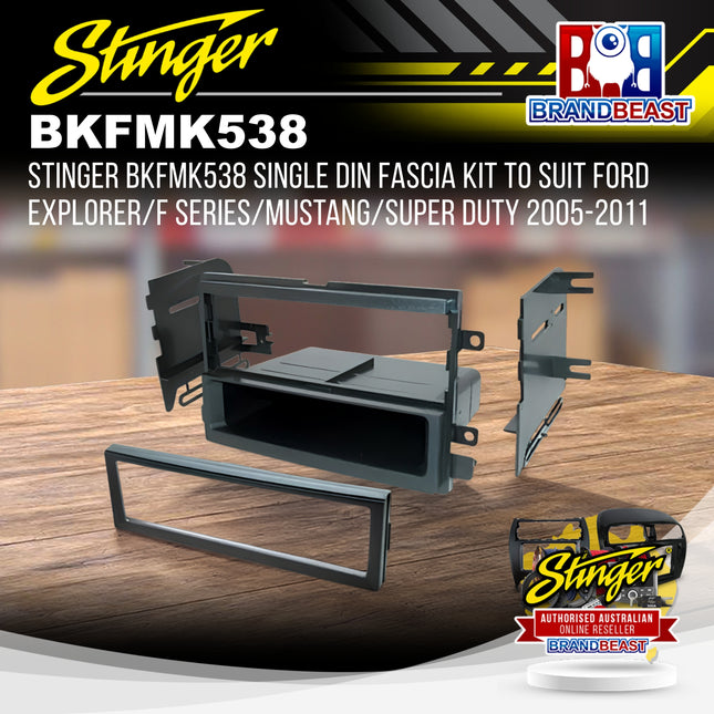Stinger BKFMK538 Single DIN Fascia Kit to Suit Ford Explorer/F Series/Mustang