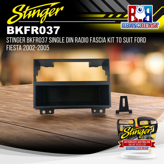 Stinger BKFR037 Single DIN Radio Fascia Kit to Suit Ford Fiesta 2002-2005