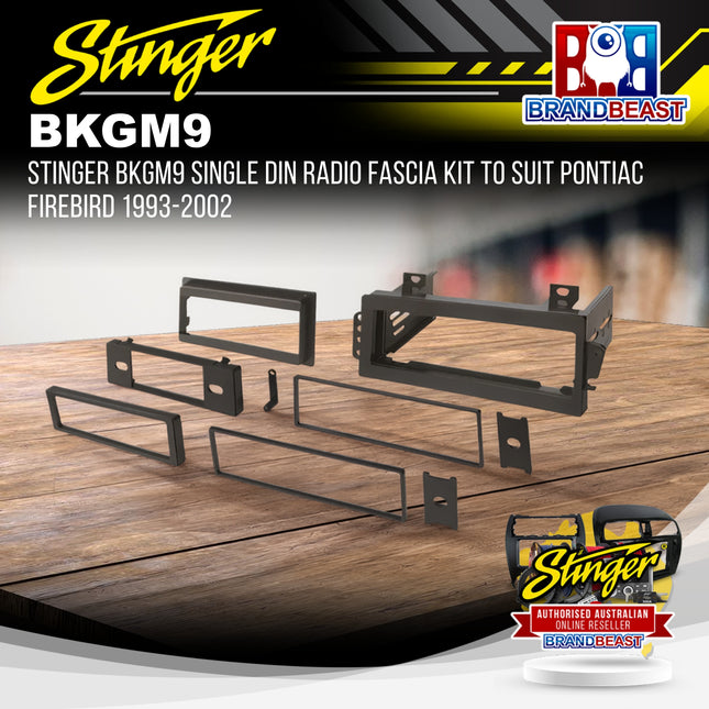 Stinger BKGM9 Single DIN Radio Fascia Kit to Suit Pontiac Firebird 1993-2002