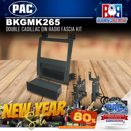 PAC BKGMK265 Bestkits  Cadillac Double DIN Radio Fascia Kit