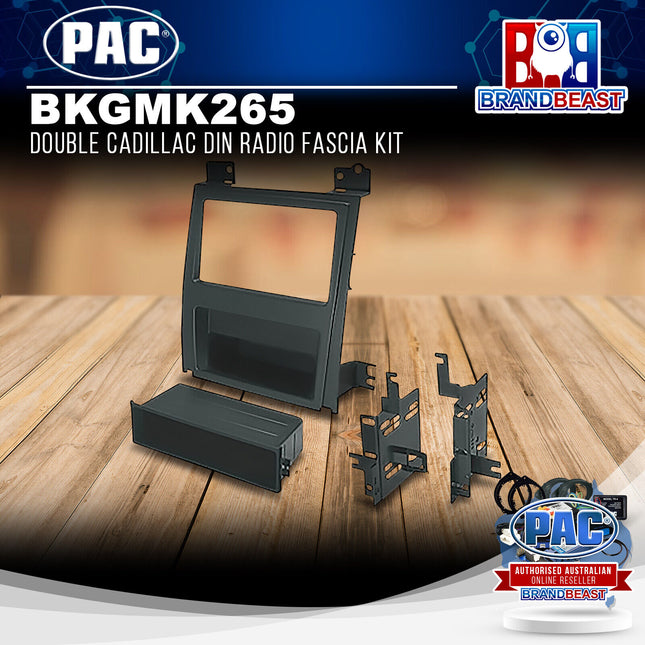 PAC BKGMK265 Bestkits Cadillac Double DIN Radio Fascia Kit
