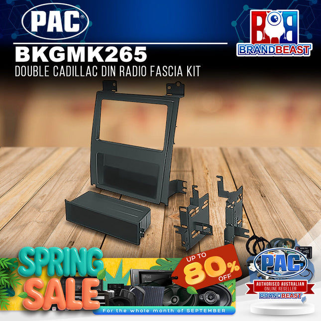 PAC BKGMK265 Bestkits Cadillac Double DIN Radio Fascia Kit
