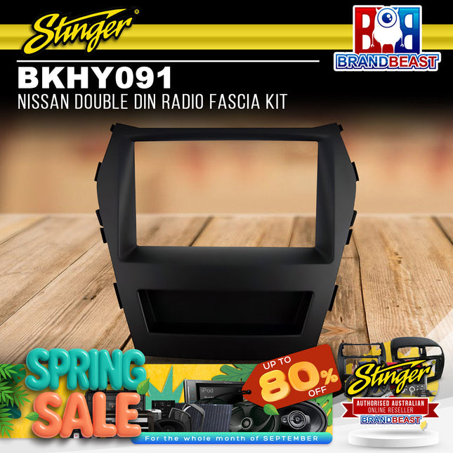 Stinger BKHY091 Hyundai OE Nav Double DIN Radio Fascia Kit