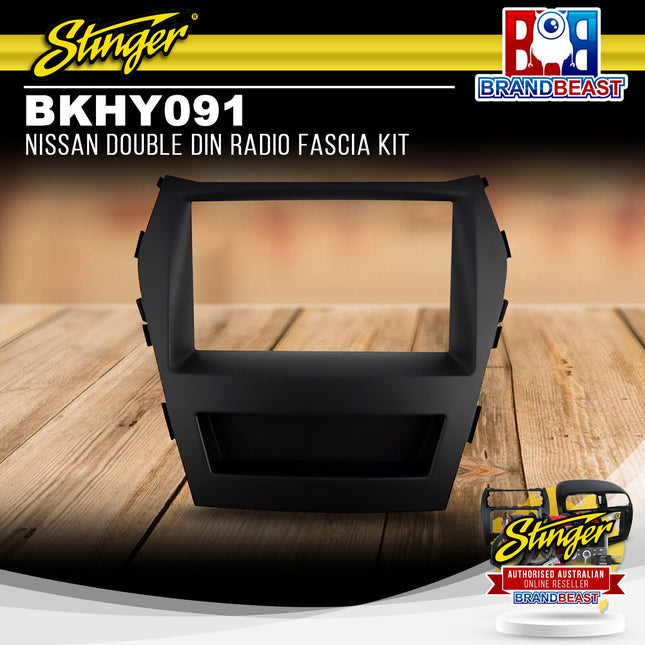 Stinger BKHY091 Hyundai OE Nav Double DIN Radio Fascia Kit