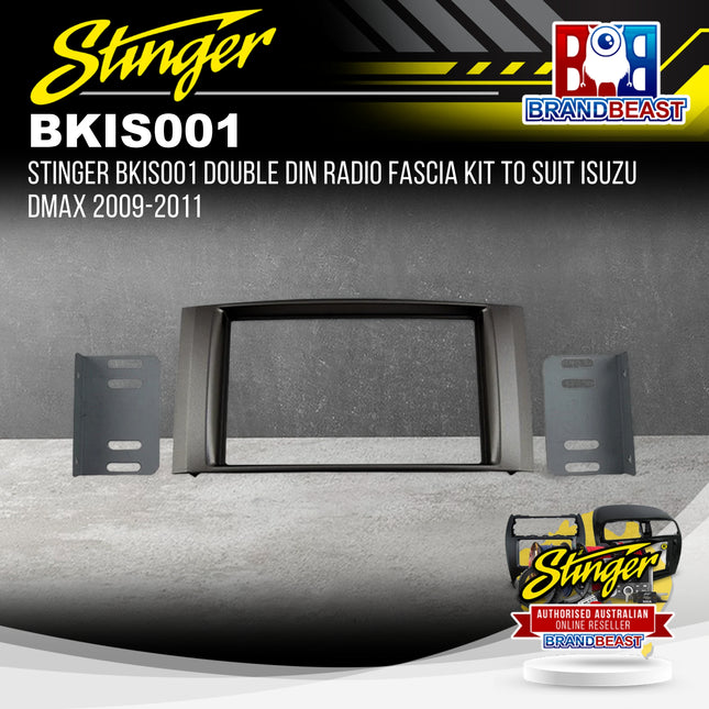 Stinger BKIS001 Double DIN Radio Fascia Kit To Suit Isuzu DMax 2009-2011
