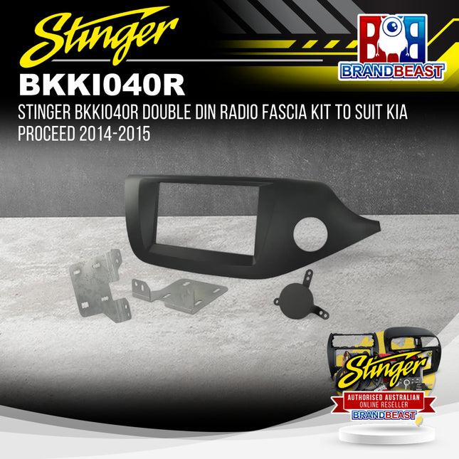 Stinger BKKI040R Double DIN Radio Fascia Kit To Suit Kia ProCeed 2014-2015