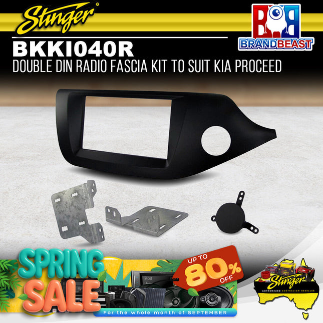Stinger BKKI040R Double DIN Radio Fascia Kit To Suit Kia ProCeed 2014-2015
