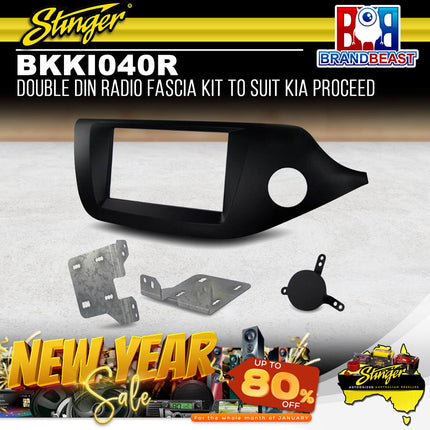 Stinger BKKI040R Double DIN Radio Fascia Kit To Suit Kia ProCeed 2014-2015