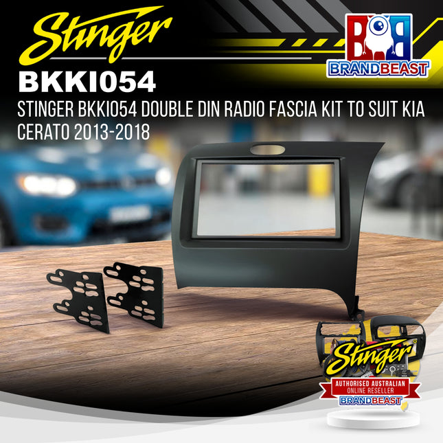 Stinger BKKI054 Double DIN Radio Fascia Kit to Suit Kia Cerato 2013-2018