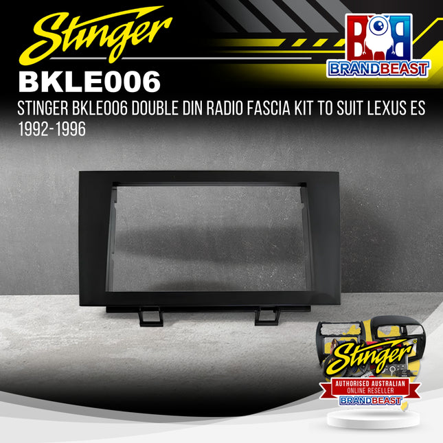 Stinger BKLE006 Double DIN Radio Fascia Kit To Suit Lexus ES 1992-1996