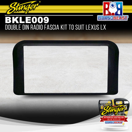 Stinger BKLE009 Double DIN Radio Fascia Kit To Suit Lexus LX 1998-2002