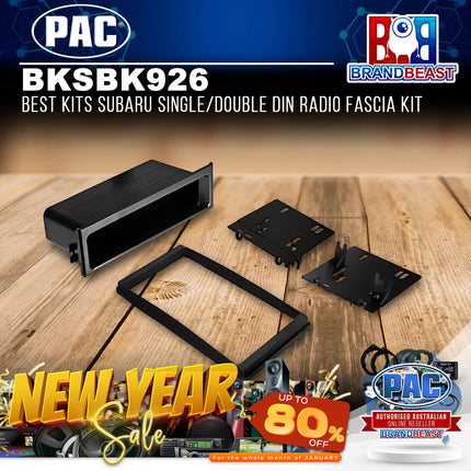 PAC BKSBK926 Best Kits Subaru Single/Double DIN Radio Fascia Kit