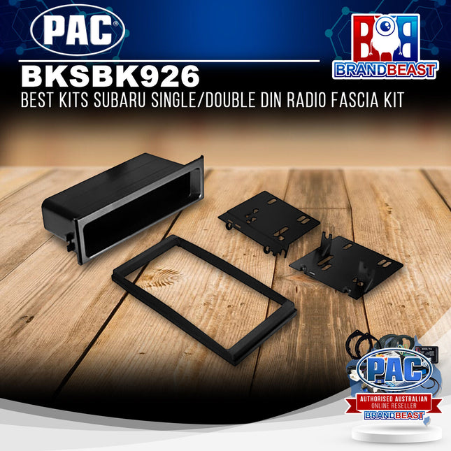 PAC BKSBK926 Best Kits Subaru Single/Double DIN Radio Fascia Kit