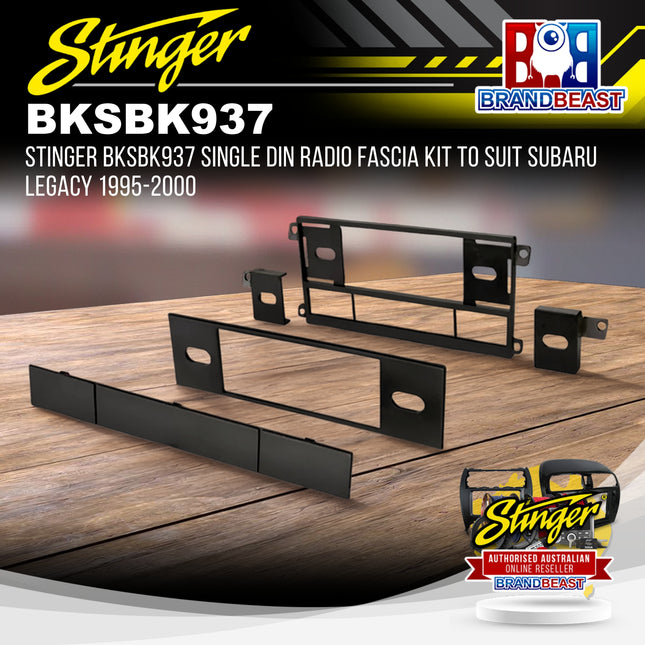 Stinger BKSBK937 Single DIN Radio Fascia Kit to Suit Subaru Legacy 1995-2000