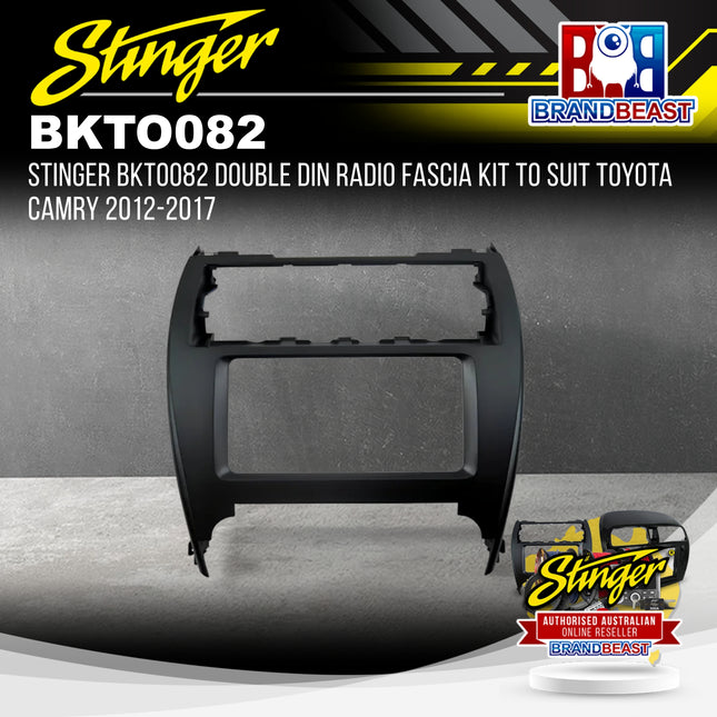Stinger BKTO082 Double DIN Radio Fascia Kit To Suit Toyota Camry 2012-2018