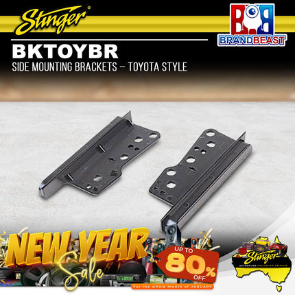 Stinger BKTOYBR Side Mounting Brackets For Toyota Style