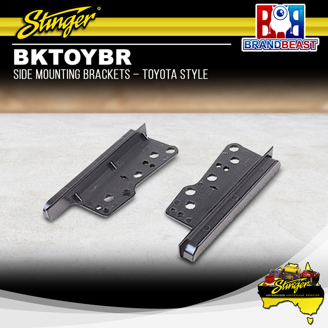 Stinger BKTOYBR Side Mounting Brackets For Toyota Style