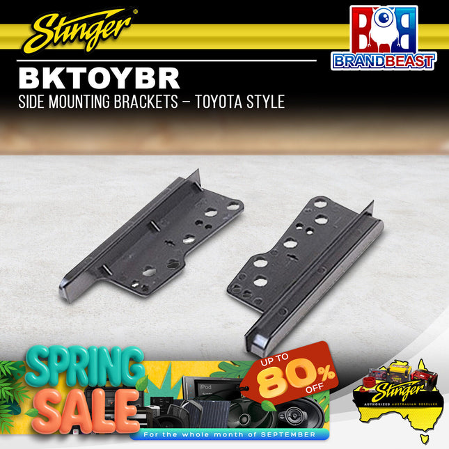 Stinger BKTOYBR Side Mounting Brackets For Toyota Style