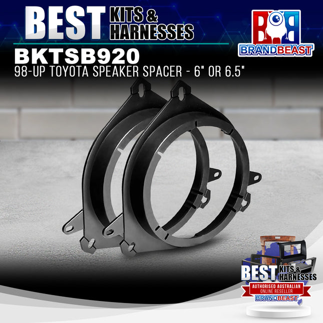 BestKits BKTSB920 OEM Style Toyota 6″ Speaker Spacers