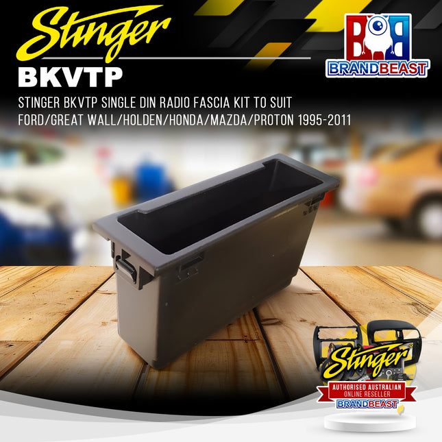 Stinger BKVTP Single DIN Radio Fascia Kit To Suit Ford 1995 - 2011